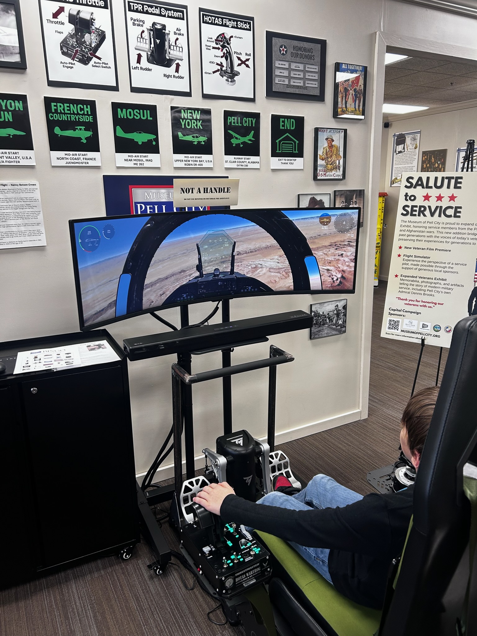 Flight Simulator Museum flight simulator