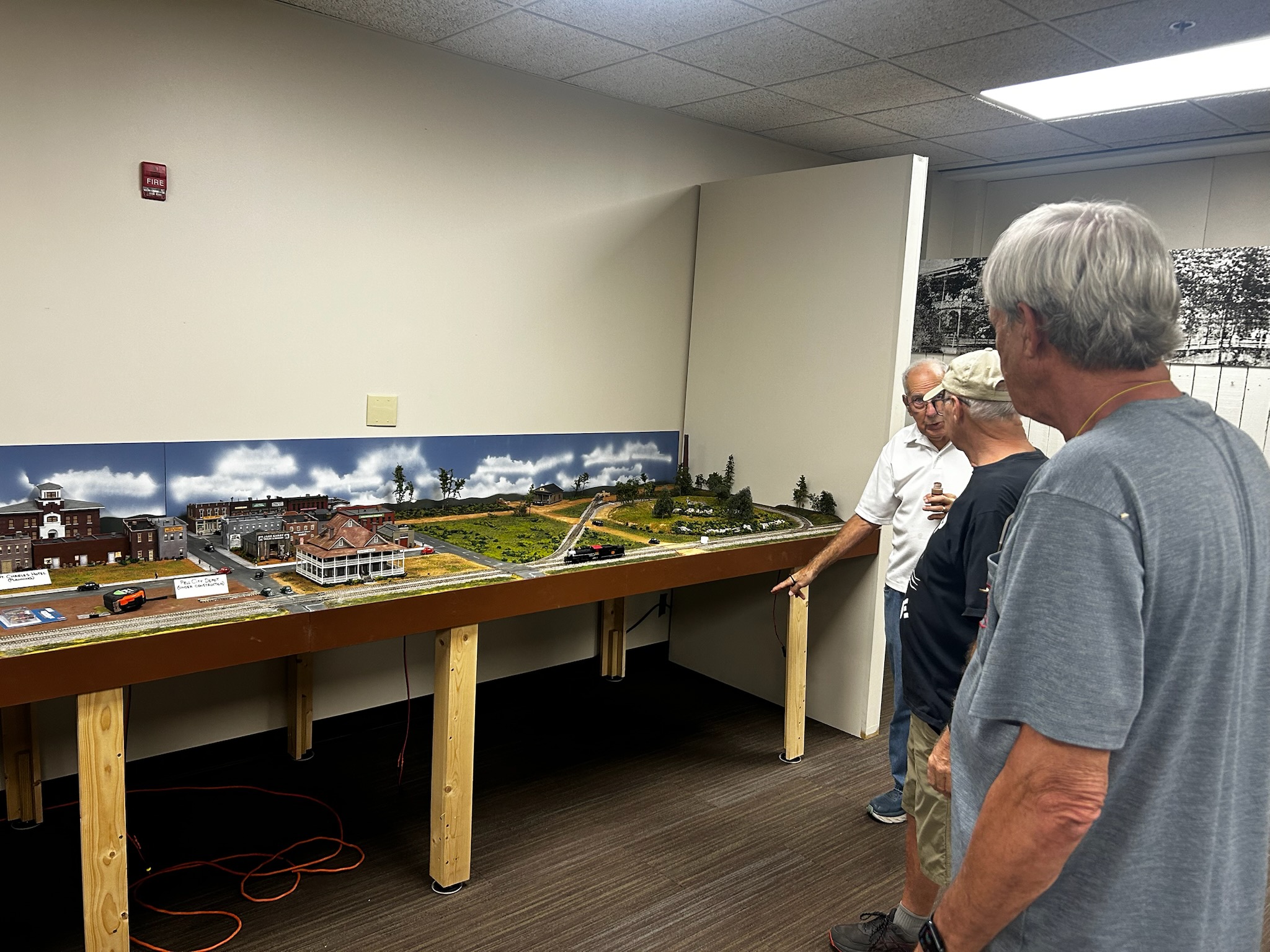 Moving It Into The Museum Moving the model railway into the museum