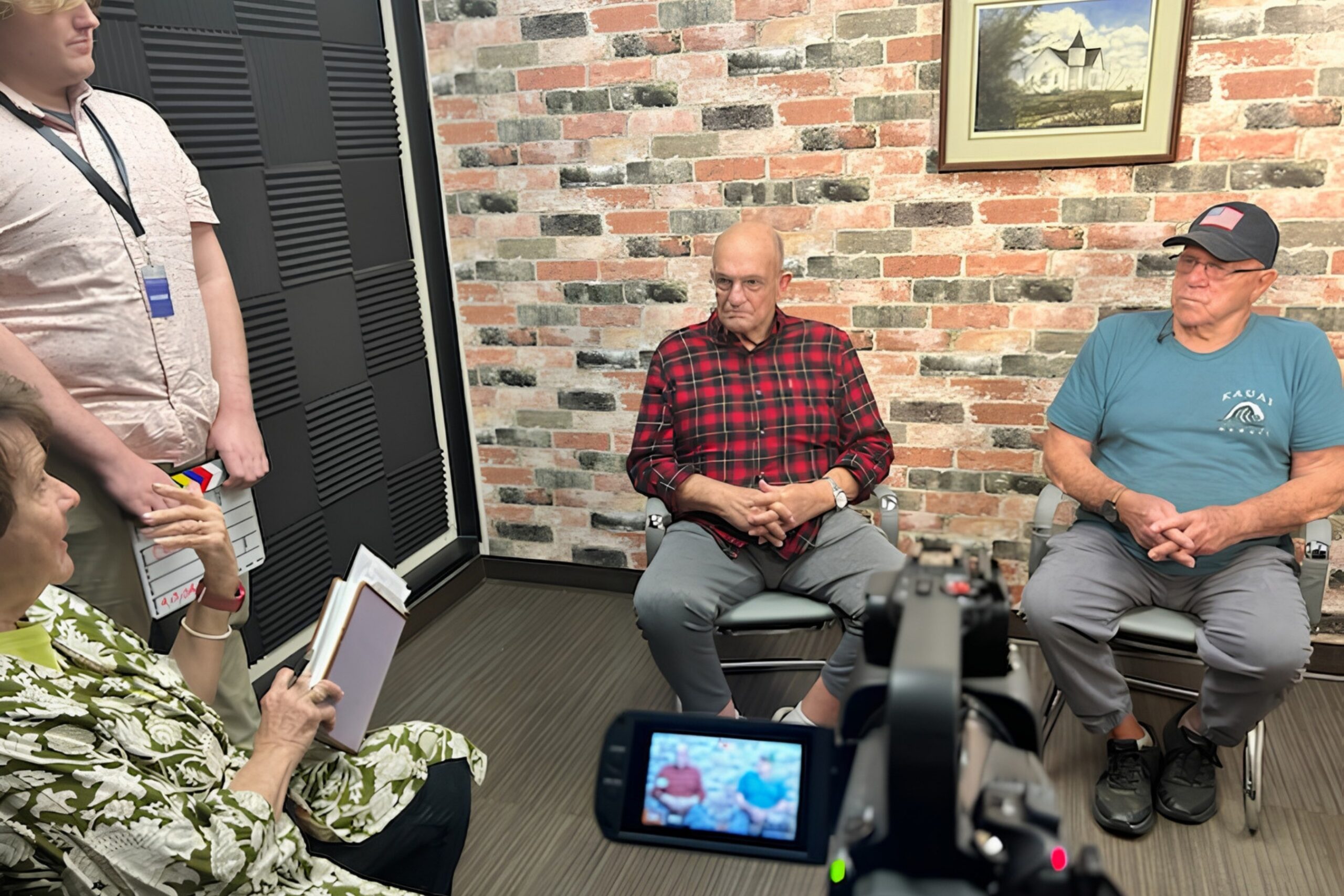 Perserving Our Stories An oral history being recorded